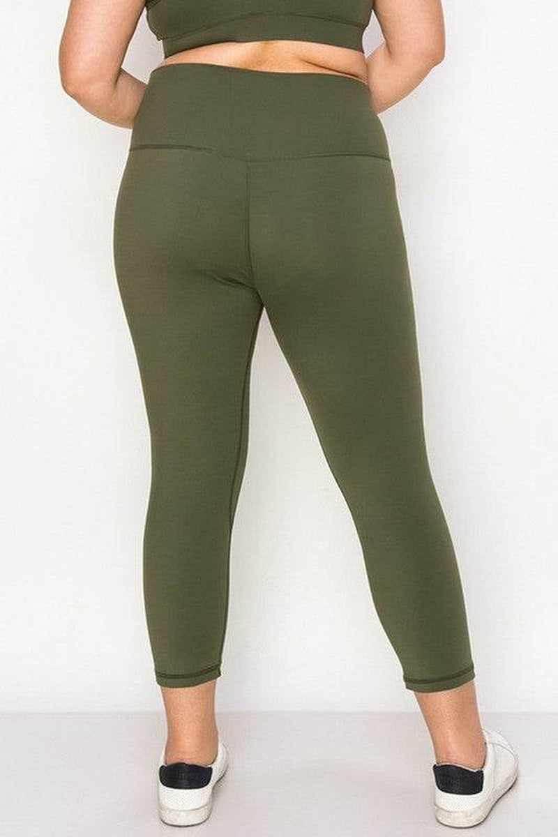 Buttery Soft Capri Activewear Leggings