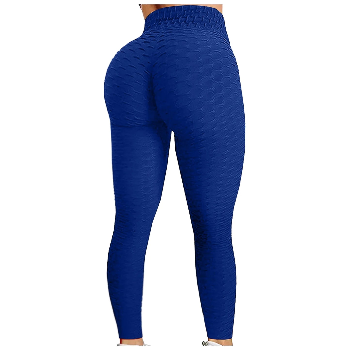 Womens High Waisted Workout Yoga Pants Seamless Butt Lifting Leggings Compression Tummy Control Stretchy Jogger Tights