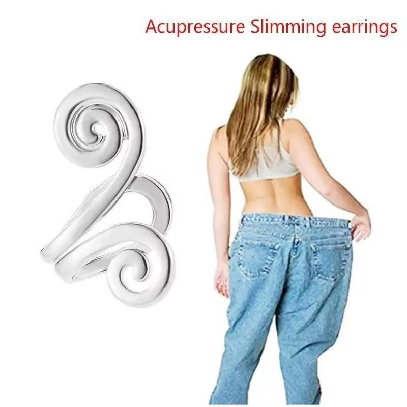 Korean Fashion Crystal Heart Ear Clip Earrings for Women Jewelry Ear Cuffs without Hole Single Double Layer Heart Fake Earrings