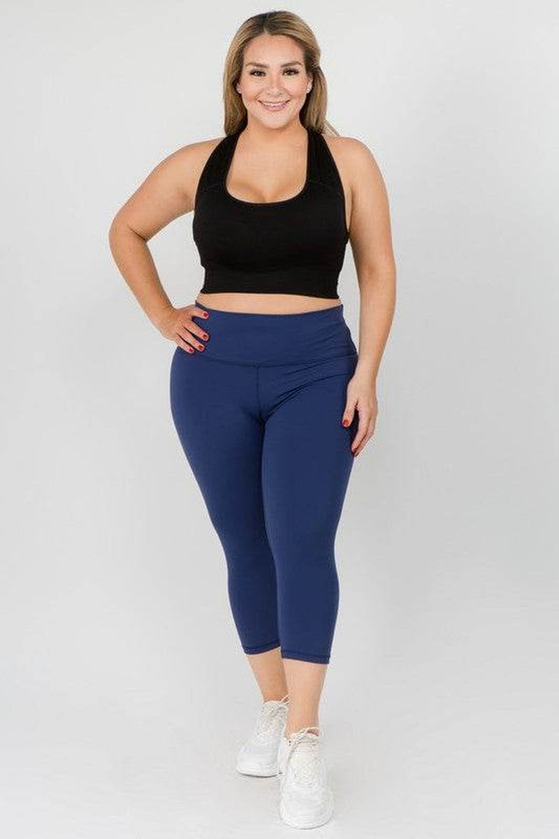 Buttery Soft Capri Activewear Leggings