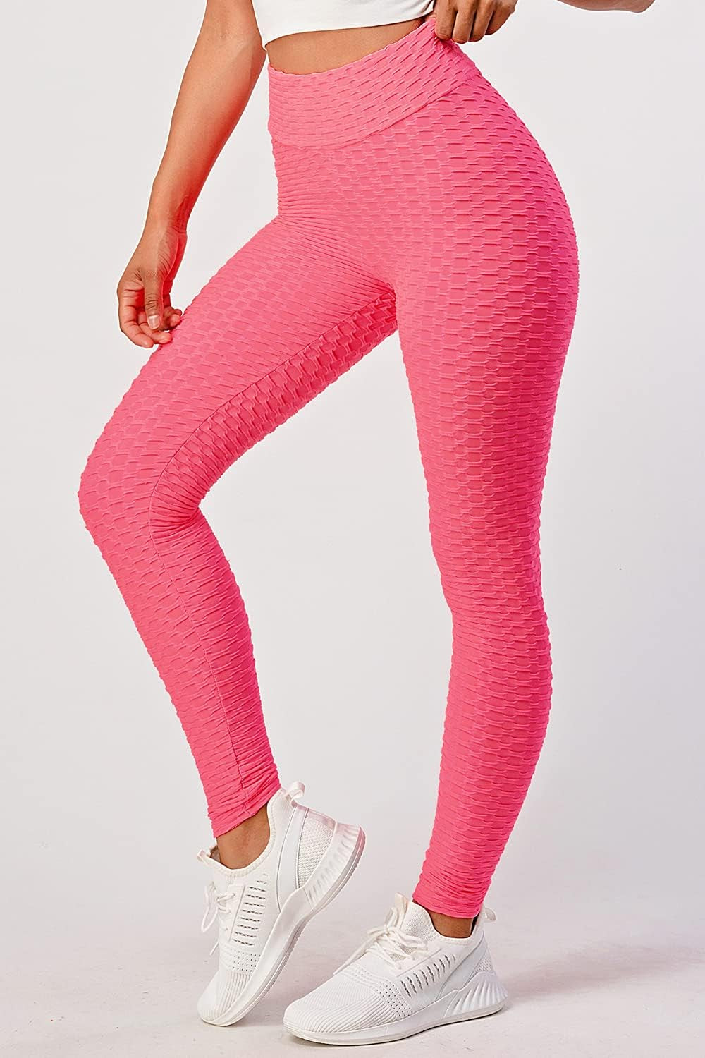 Women'S High Waist Yoga Pants Scrunch Butt Lifting Tummy Control Leggings