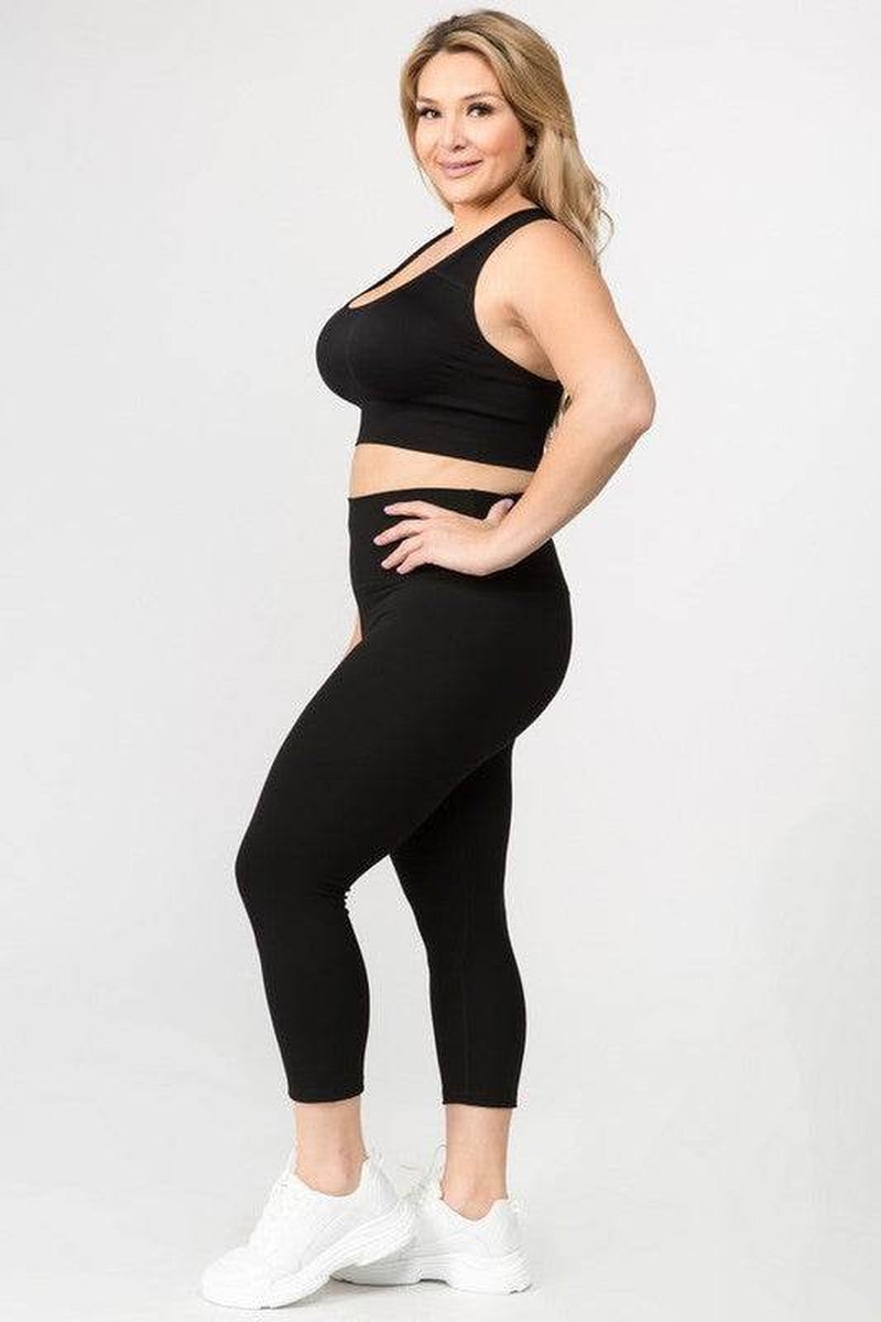 Buttery Soft Capri Activewear Leggings