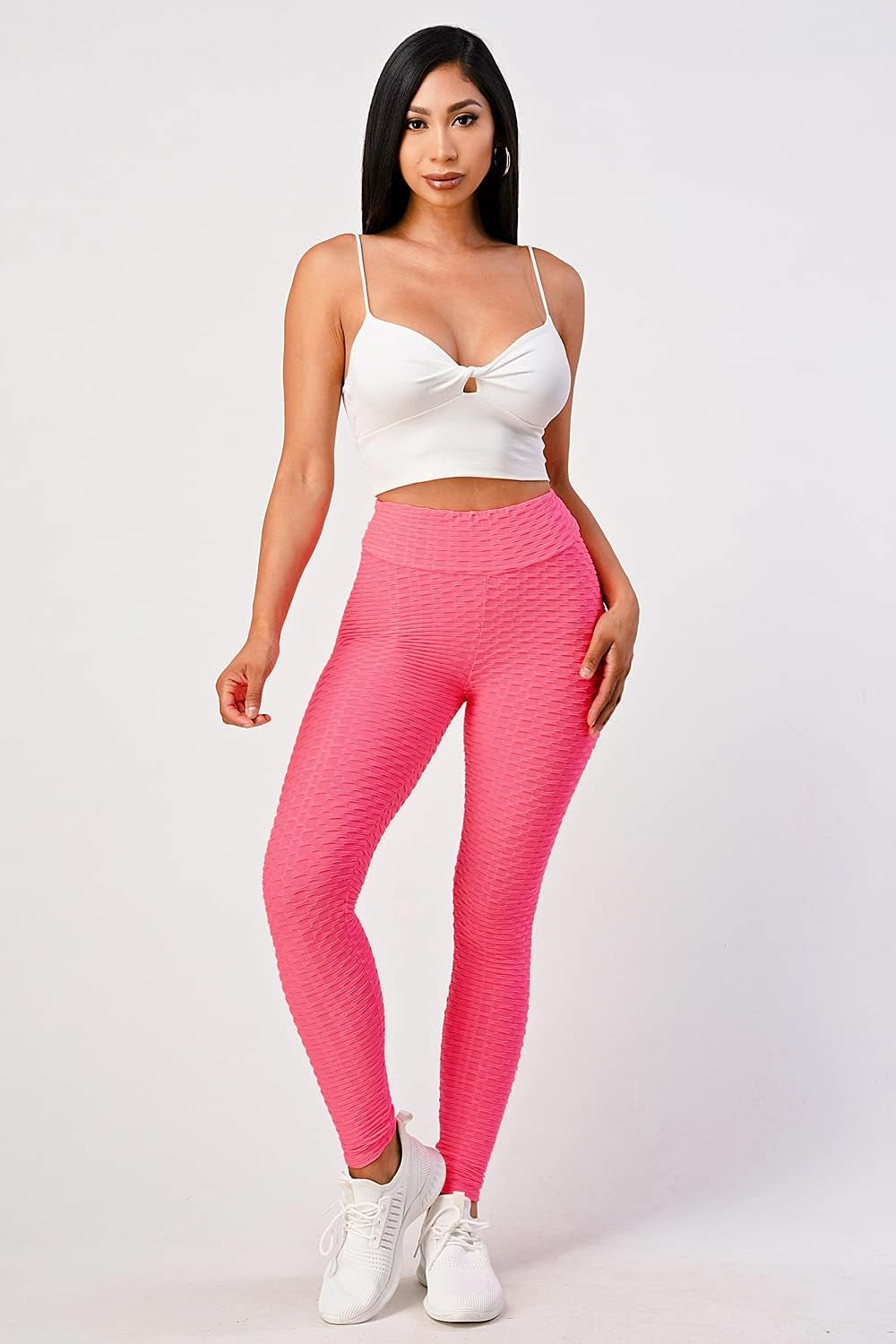 Women'S High Waist Yoga Pants Scrunch Butt Lifting Tummy Control Leggings