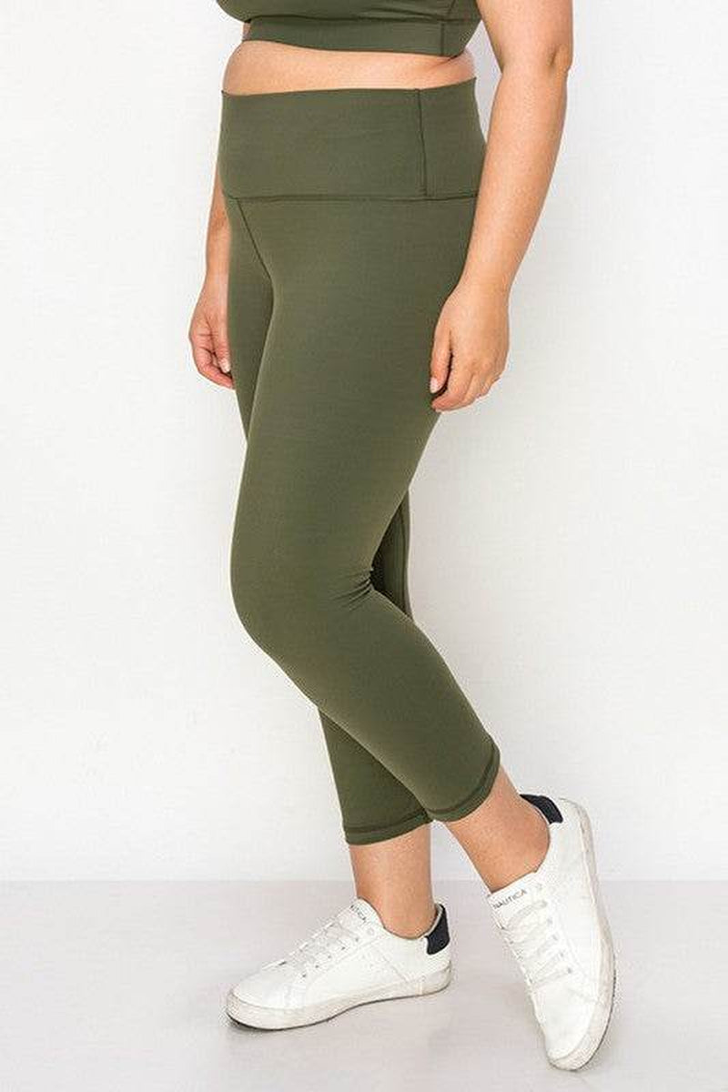 Buttery Soft Capri Activewear Leggings