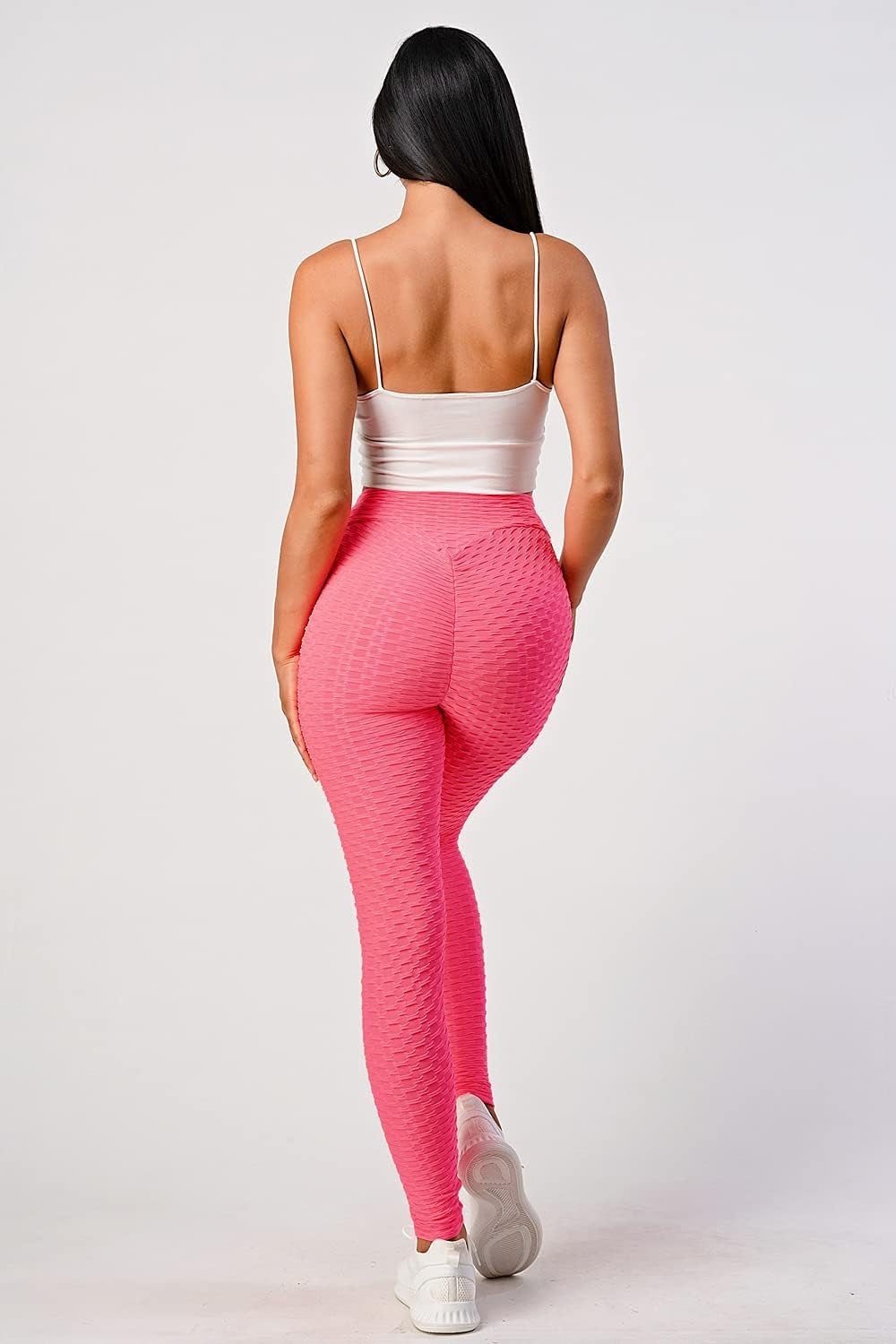 Women'S High Waist Yoga Pants Scrunch Butt Lifting Tummy Control Leggings