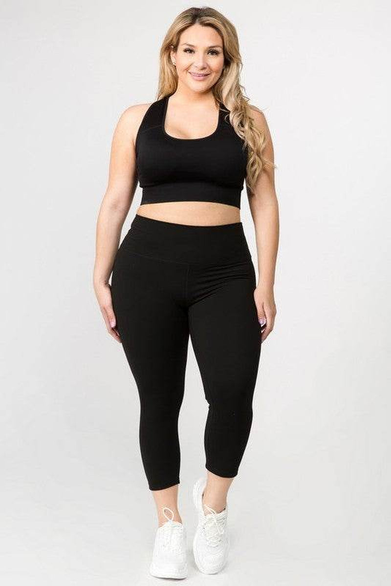 Buttery Soft Capri Activewear Leggings