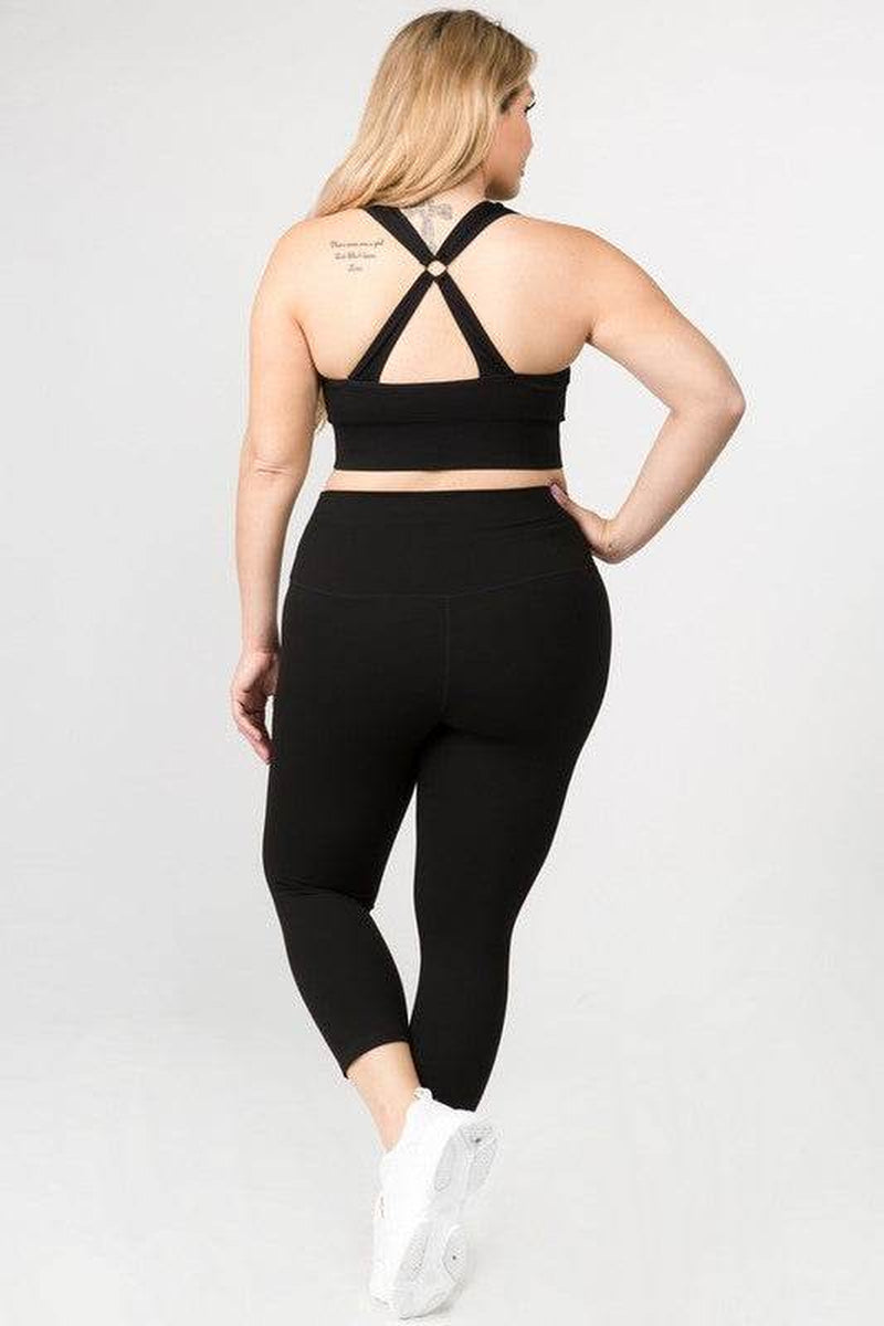 Buttery Soft Capri Activewear Leggings