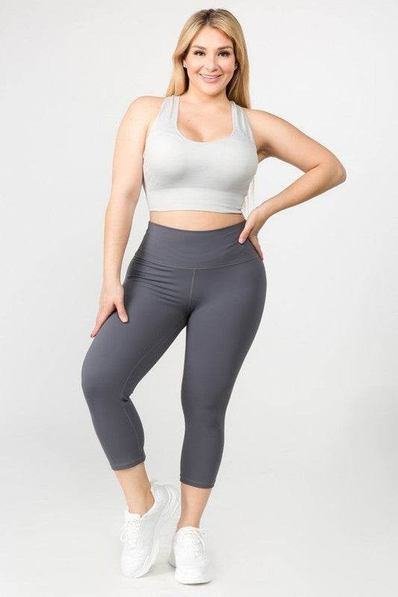 Buttery Soft Capri Activewear Leggings