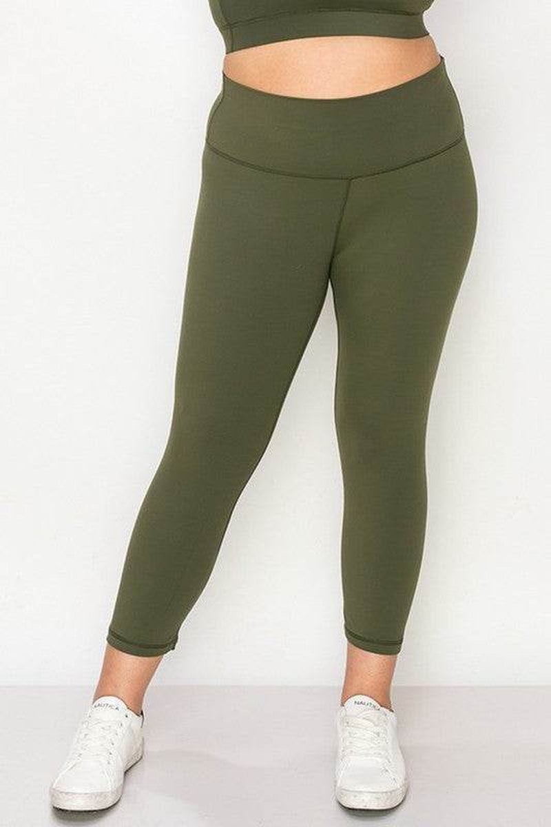 Buttery Soft Capri Activewear Leggings