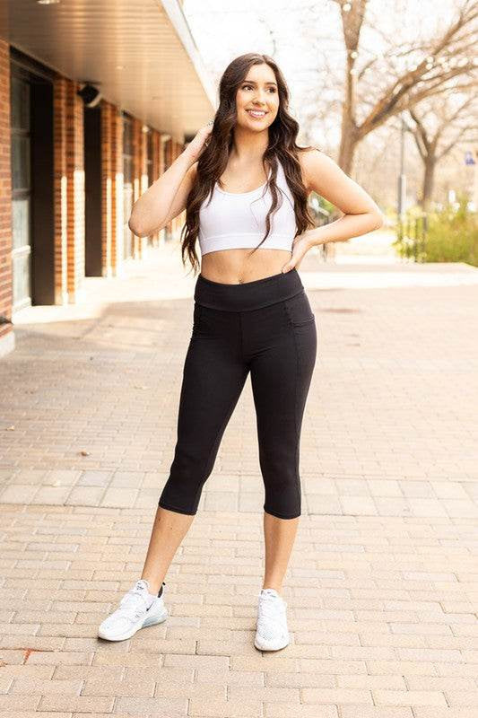 Sleek Pocket Collection - Capri Leggings round 2